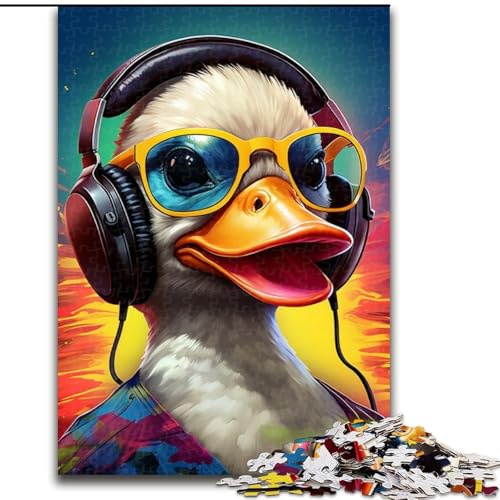 Puzzle für Erwachsene, 1000-teiliges Art Duck-Holzpuzzle, Größe 50x75cm, für Reiseliebhaber und Paare, anspruchsvolles Spielzeug Puzzle für Erwachsene, 1000-teiliges Art Duck-Holzpuzzle, Größe 50x75cm, für Reiseliebhaber und Paare, anspruchsvolles Spielzeug von ZKYUBEK