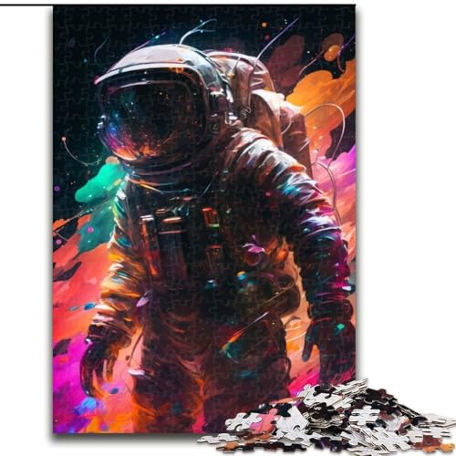 Puzzle für Erwachsene, 1000-teiliges Astronautennebel-Holzpuzzle, Größe 50x75cm, für Reiseliebhaber und Paare, anspruchsvolles Spielzeug Puzzle für Erwachsene, 1000-teiliges Astronautennebel-Holzpuzzle, Größe 50x75cm, für Reiseliebhaber und Paare, anspruchsvolles Spielzeug von ZKYUBEK