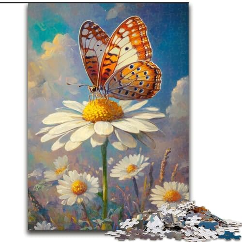 Puzzle für Erwachsene, 1000-teiliges Blumen- und Schmetterlings-Holzpuzzle für Erwachsene, 26x38cm, Denksportaufgabe, Spiel für Erwachsene, interaktive Familienaktivität Puzzle für Erwachsene, 1000-teiliges Blumen- und Schmetterlings-Holzpuzzle für Erwachsene, 26x38cm, Denksportaufgabe, Spiel für Erwachsene, interaktive Familienaktivität von ZKYUBEK