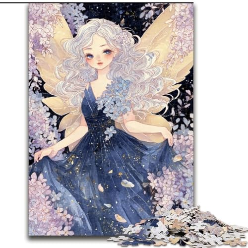 Puzzle für Erwachsene, 1000-teiliges Elfenmädchen-Puzzle für Erwachsene, Heimdekoration, Familienspaß, ab 14 Jahren, 50x75cm Puzzle für Erwachsene, 1000-teiliges Elfenmädchen-Puzzle für Erwachsene, Heimdekoration, Familienspaß, ab 14 Jahren, 50x75cm von ZKYUBEK