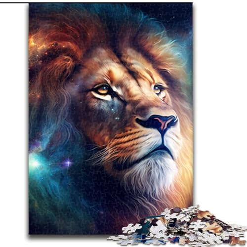 Puzzle für Erwachsene, 1000-teiliges Fantasy-Löwen-Holzpuzzle, Größe 50x75cm, für Reiseliebhaber und Paare, anspruchsvolles Spielzeug Puzzle für Erwachsene, 1000-teiliges Fantasy-Löwen-Holzpuzzle, Größe 50x75cm, für Reiseliebhaber und Paare, anspruchsvolles Spielzeug von ZKYUBEK