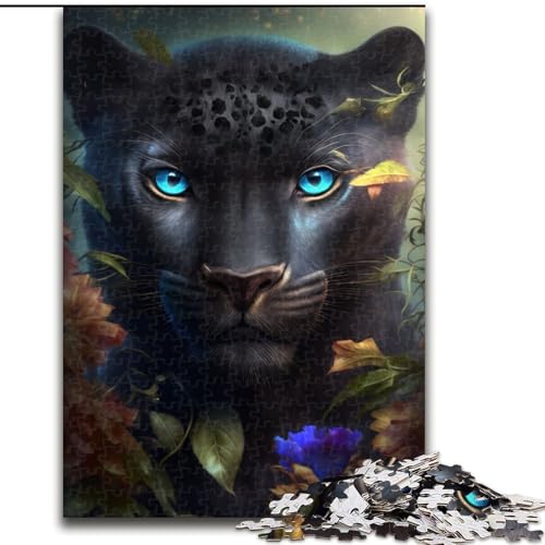 Puzzle für Erwachsene, 1000-teiliges Fantasy-Puzzle Black Panther aus Holz für Erwachsene, Größe 50x75cm, Denksportaufgabe, Spiel für Erwachsene, interaktive Aktivität für die ganze Familie Puzzle für Erwachsene, 1000-teiliges Fantasy-Puzzle Black Panther aus Holz für Erwachsene, Größe 50x75cm, Denksportaufgabe, Spiel für Erwachsene, interaktive Aktivität für die ganze Familie von ZKYUBEK