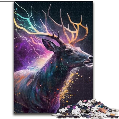 Puzzle für Erwachsene, 1000-teiliges Hirsch-Holzpuzzle, Größe 50x75cm, für Reiseliebhaber und Paare, anspruchsvolles Spielzeug Puzzle für Erwachsene, 1000-teiliges Hirsch-Holzpuzzle, Größe 50x75cm, für Reiseliebhaber und Paare, anspruchsvolles Spielzeug von ZKYUBEK