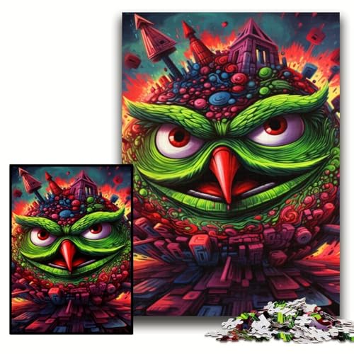 Puzzle für Erwachsene, 1000-teiliges Holzpuzzle mit farbigen Vögeln, 50x75cm, interaktives Familienspiel, Denksportaufgabe, Lernspielzeug Puzzle für Erwachsene, 1000-teiliges Holzpuzzle mit farbigen Vögeln, 50x75cm, interaktives Familienspiel, Denksportaufgabe, Lernspielzeug von ZKYUBEK