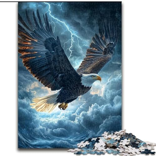 Puzzle für Erwachsene, 1000-teiliges Holzpuzzle mit fliegendem Adler für Erwachsene, 26x38cm, Denksportaufgabe, Spiel für Erwachsene, interaktive Familienaktivität Puzzle für Erwachsene, 1000-teiliges Holzpuzzle mit fliegendem Adler für Erwachsene, 26x38cm, Denksportaufgabe, Spiel für Erwachsene, interaktive Familienaktivität von ZKYUBEK