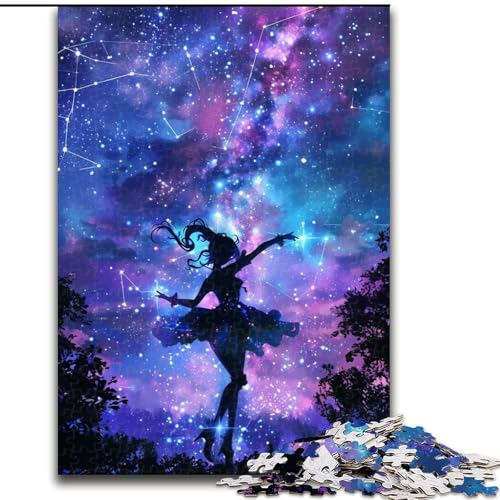 Puzzle für Erwachsene, 1000-teiliges Japanisches Anime-Mädchen-Holzpuzzle für Erwachsene, 26x38cm, Denksportaufgabe, Spiel für Erwachsene, interaktive Familienaktivität Puzzle für Erwachsene, 1000-teiliges Japanisches Anime-Mädchen-Holzpuzzle für Erwachsene, 26x38cm, Denksportaufgabe, Spiel für Erwachsene, interaktive Familienaktivität von ZKYUBEK