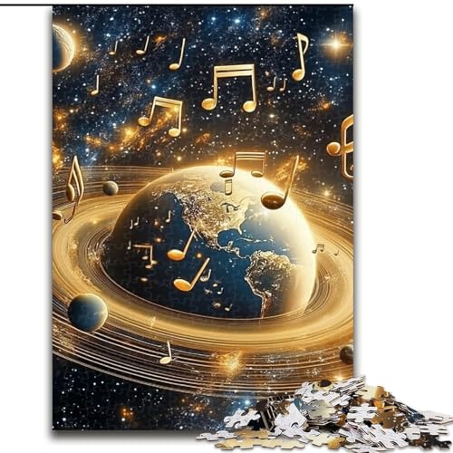 Puzzle für Erwachsene, 1000-teiliges Musik-ERD-Puzzle für Erwachsene, 50x75cm, kreatives Familienspiel und Heimdekoration, Teenager von ZKYUBEK