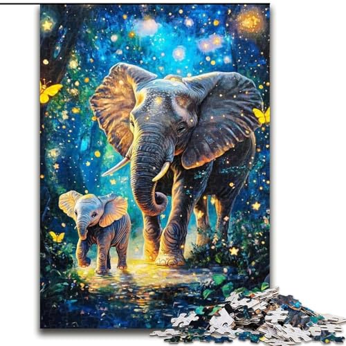 Puzzle für Erwachsene, 1000-teiliges Schmetterlings-Elefanten-Holzpuzzle für Erwachsene, 26x38cm, Denksportaufgabe, Spiel für Erwachsene, interaktive Familienaktivität Puzzle für Erwachsene, 1000-teiliges Schmetterlings-Elefanten-Holzpuzzle für Erwachsene, 26x38cm, Denksportaufgabe, Spiel für Erwachsene, interaktive Familienaktivität von ZKYUBEK