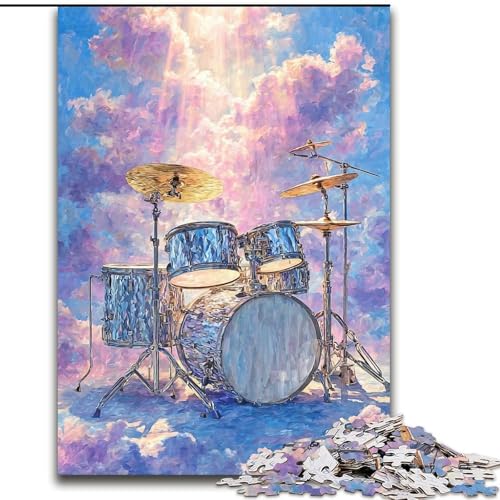 Puzzle für Erwachsene, 1000-teiliges Weltraumtrommel-Set, Holzpuzzle für Erwachsene, 26x38cm, Denksportaufgabe, Spiel für Erwachsene, interaktive Aktivität für die Familie Puzzle für Erwachsene, 1000-teiliges Weltraumtrommel-Set, Holzpuzzle für Erwachsene, 26x38cm, Denksportaufgabe, Spiel für Erwachsene, interaktive Aktivität für die Familie von ZKYUBEK
