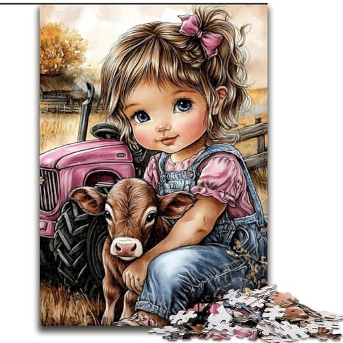 Puzzle für Erwachsene, 1000-teiliges Yak- und kleines Mädchen-Puzzle für 1000-teiliges, anspruchsvolles Denkspiel für Teenager, perfekt als Heimdekoration oder Geschenk, 50x75cm Puzzle für Erwachsene, 1000-teiliges Yak- und kleines Mädchen-Puzzle für 1000-teiliges, anspruchsvolles Denkspiel für Teenager, perfekt als Heimdekoration oder Geschenk, 50x75cm von ZKYUBEK