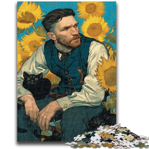 Puzzle für Erwachsene, EIN attraktiver Mann, Lernspielzeug, einzigartige Heimdekoration und Geschenke für Kinder ab 14 Jahren, 26x38cm von ZKYUBEK