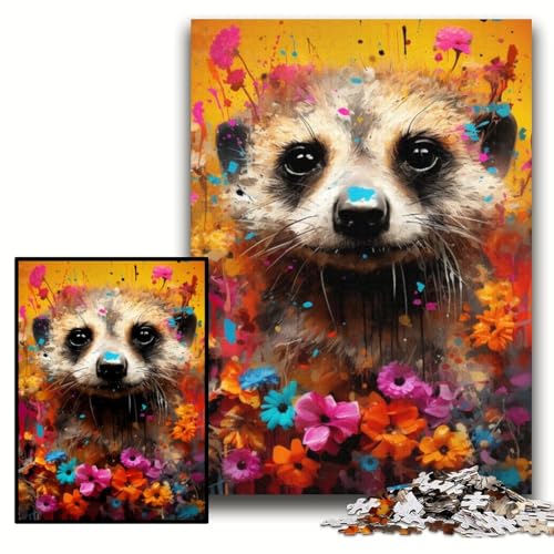 Puzzle für Erwachsene, Erdmännchen, Holzpuzzle, 50x75cm, Weihnachten, Halloween, Ostern, Neujahr Puzzle für Erwachsene, Erdmännchen, Holzpuzzle, 50x75cm, Weihnachten, Halloween, Ostern, Neujahr von ZKYUBEK