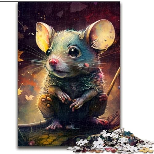 Puzzle für Erwachsene, Fantasie-Maus, Holzpuzzle, Größe 50x75cm, pädagogisches Denkspiel, künstlerische Heim- und Bürodekoration, ab 14 Jahren Puzzle für Erwachsene, Fantasie-Maus, Holzpuzzle, Größe 50x75cm, pädagogisches Denkspiel, künstlerische Heim- und Bürodekoration, ab 14 Jahren von ZKYUBEK