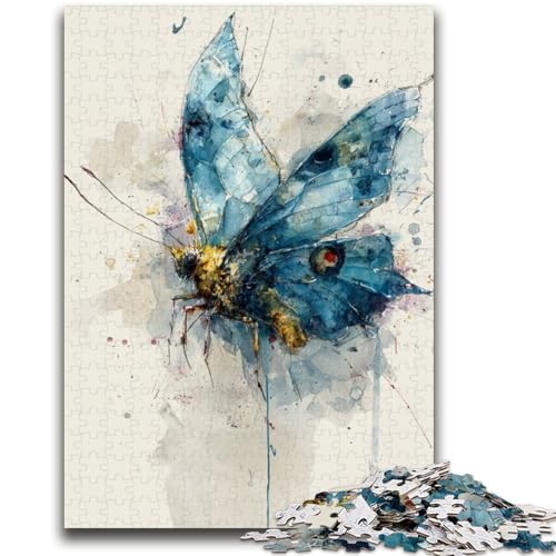 Puzzle für Erwachsene, Fantasie-Schmetterling, Lernspielzeug, einzigartige Heimdekoration und Geschenke für Kinder ab 14 Jahren, 50x75cm von ZKYUBEK