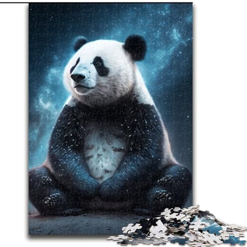 Puzzle für Erwachsene, Fantasy-Panda, Holzpuzzle, Größe 50x75cm, pädagogisches Denkspiel, künstlerische Heim- und Bürodekoration, ab 14 Jahren Puzzle für Erwachsene, Fantasy-Panda, Holzpuzzle, Größe 50x75cm, pädagogisches Denkspiel, künstlerische Heim- und Bürodekoration, ab 14 Jahren von ZKYUBEK