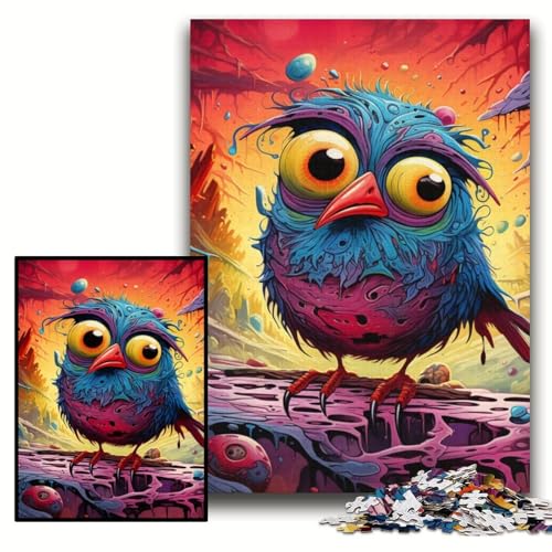Puzzle für Erwachsene, Farbiger Vogel, Holzpuzzle, 50x75cm, Weihnachten, Halloween, Ostern, Neujahr Puzzle für Erwachsene, Farbiger Vogel, Holzpuzzle, 50x75cm, Weihnachten, Halloween, Ostern, Neujahr von ZKYUBEK
