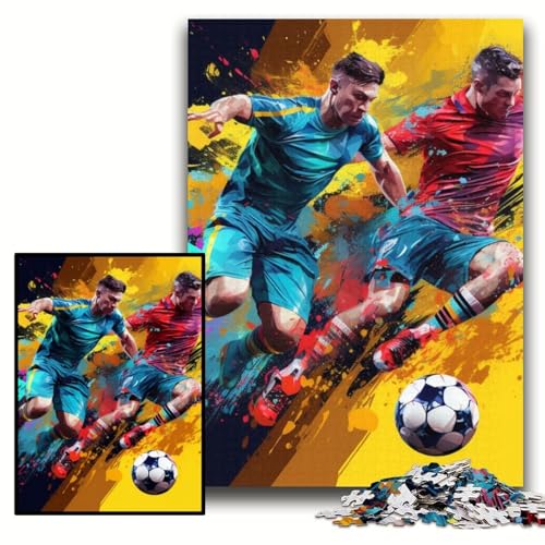 Puzzle für Erwachsene, Fußball, Sport, Holzpuzzle, 50x75cm, Weihnachten, Halloween, Ostern, Neujahr Puzzle für Erwachsene, Fußball, Sport, Holzpuzzle, 50x75cm, Weihnachten, Halloween, Ostern, Neujahr von ZKYUBEK