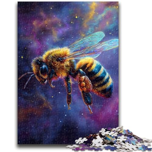 Puzzle für Erwachsene, Galaxie-Biene, Lernspielzeug, einzigartige Heimdekoration und Geschenke für Kinder ab 14 Jahren, 26x38cm Puzzle für Erwachsene, Galaxie-Biene, Lernspielzeug, einzigartige Heimdekoration und Geschenke für Kinder ab 14 Jahren, 26x38cm von ZKYUBEK