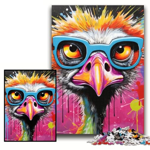 Puzzle für Erwachsene, Graffiti-Malerei, Mops, Kartonpuzzle, 26x38cm, Weihnachten, Halloween, Ostern, Neujahr Puzzle für Erwachsene, Graffiti-Malerei, Mops, Kartonpuzzle, 26x38cm, Weihnachten, Halloween, Ostern, Neujahr von ZKYUBEK