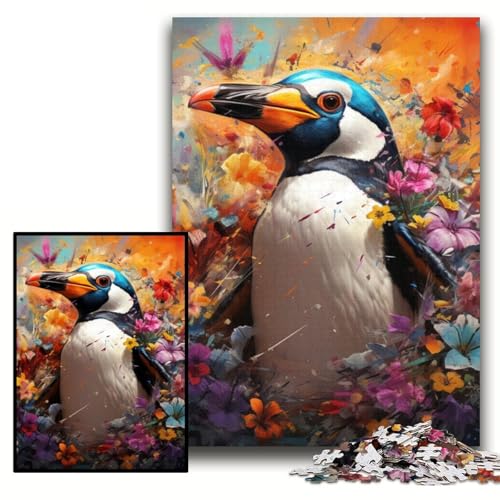 Puzzle für Erwachsene, Pinguin-Puzzle aus Pappe, 26x38cm, Weihnachten, Halloween, Ostern, Neujahr Puzzle für Erwachsene, Pinguin-Puzzle aus Pappe, 26x38cm, Weihnachten, Halloween, Ostern, Neujahr von ZKYUBEK