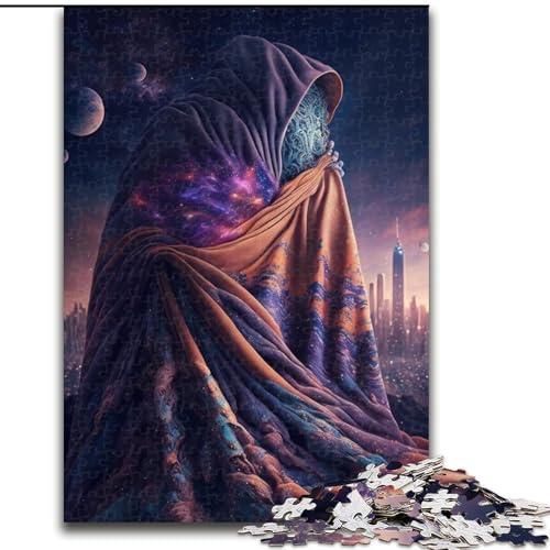 Puzzle für Erwachsene, Planetenwelt, Kartonpuzzle, Größe 26x38cm, pädagogisches Denkspiel, künstlerische Heim- und Bürodekoration, ab 14 Jahren von ZKYUBEK