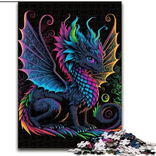 Puzzle für Erwachsene, Tiere, Drachen, Puzzles, Größe 50x75cm, pädagogisches Denkspiel, künstlerische Heim- und Bürodekoration, ab 14 Jahren Puzzle für Erwachsene, Tiere, Drachen, Puzzles, Größe 50x75cm, pädagogisches Denkspiel, künstlerische Heim- und Bürodekoration, ab 14 Jahren von ZKYUBEK