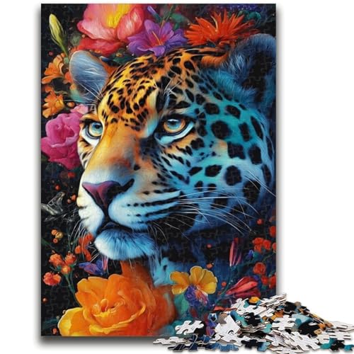 Puzzle für Erwachsene, Tierleopard, Familienspiel, Stressabbau, schwierige Herausforderung, EIN Kunstwerk für Kinder ab 14 Jahren, 50x75cm Puzzle für Erwachsene, Tierleopard, Familienspiel, Stressabbau, schwierige Herausforderung, EIN Kunstwerk für Kinder ab 14 Jahren, 50x75cm von ZKYUBEK