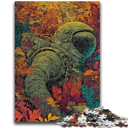 Puzzle für Erwachsene 1000 Puzzles Astronautentraum Lernspiele Heimdekoration Lernspiel für Geburtstag, Weihnachten 26X38CM von ZKYUBEK