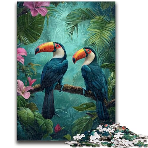 Puzzle für Erwachsene 1000 Puzzles Dschungelpapagei Lernspiele Heimdekoration Lernspiel für Geburtstag, Weihnachten 26X38CM Puzzle für Erwachsene 1000 Puzzles Dschungelpapagei Lernspiele Heimdekoration Lernspiel für Geburtstag, Weihnachten 26X38CM von ZKYUBEK