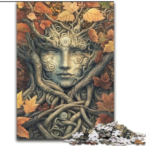 Puzzle für Erwachsene 1000 Stück, Baummensch, Holzpuzzle, 50x75cm, interaktives Familienspiel, Denksportaufgabe, Lernspielzeug Puzzle für Erwachsene 1000 Stück, Baummensch, Holzpuzzle, 50x75cm, interaktives Familienspiel, Denksportaufgabe, Lernspielzeug von ZKYUBEK