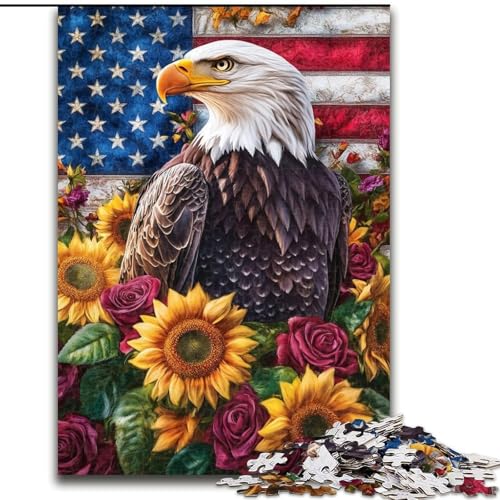 Puzzle für Erwachsene 1000 Stück Fantasy Eagle Holzpuzzle 26x38cm Interaktives Familienspiel, Gehirnherausforderung, Lernspielzeug Puzzle für Erwachsene 1000 Stück Fantasy Eagle Holzpuzzle 26x38cm Interaktives Familienspiel, Gehirnherausforderung, Lernspielzeug von ZKYUBEK