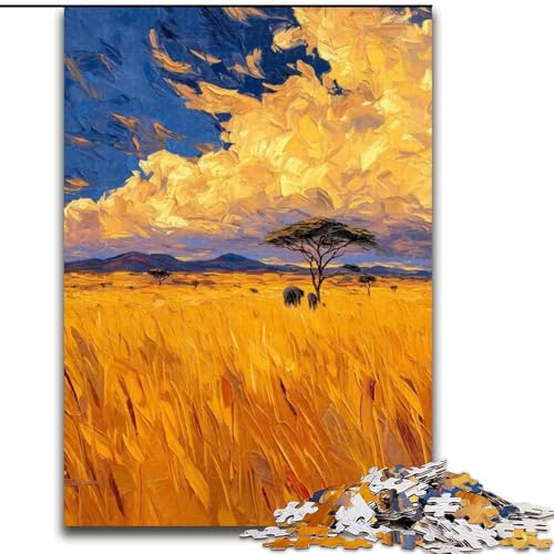 Puzzle für Erwachsene 1000 Stück Herbstweizenfeld Holzpuzzle 26x38cm Interaktives Familienspiel, Gehirnherausforderung, Lernspielzeug Puzzle für Erwachsene 1000 Stück Herbstweizenfeld Holzpuzzle 26x38cm Interaktives Familienspiel, Gehirnherausforderung, Lernspielzeug von ZKYUBEK