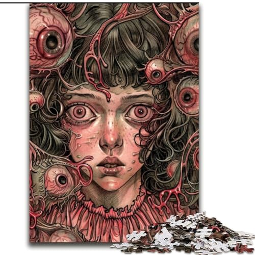 Puzzle für Erwachsene 1000 Teile, Psychedelische Kunst, Holzpuzzle, 26x38cm, Interaktives Familienspiel, Denksportaufgabe, Lernspielzeug Puzzle für Erwachsene 1000 Teile, Psychedelische Kunst, Holzpuzzle, 26x38cm, Interaktives Familienspiel, Denksportaufgabe, Lernspielzeug von ZKYUBEK
