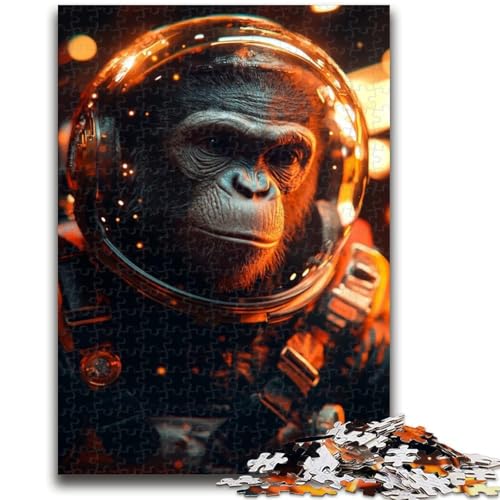 Puzzle für Erwachsene 1000 Teile Astronautenaffe Lernspiele Heimdekoration Künstlersammlung, Bildende Kunst 26X38CM Puzzle für Erwachsene 1000 Teile Astronautenaffe Lernspiele Heimdekoration Künstlersammlung, Bildende Kunst 26X38CM von ZKYUBEK