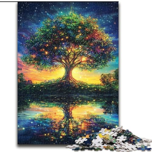 Puzzle für Erwachsene 1000 Teile Baum des Lebens Puzzles für 1000 Teile für Jugendliche Herausfordernde Spielzeugspiele 26X38CM Puzzle für Erwachsene 1000 Teile Baum des Lebens Puzzles für 1000 Teile für Jugendliche Herausfordernde Spielzeugspiele 26X38CM von ZKYUBEK