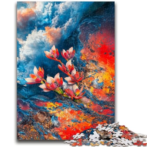 Puzzle für Erwachsene 1000 Teile Blumen, anspruchsvolle Familienaktivitätsspiele, DIY-Spielzeug für Heimwanddekorationsgeschenke, 50x75cm Puzzle für Erwachsene 1000 Teile Blumen, anspruchsvolle Familienaktivitätsspiele, DIY-Spielzeug für Heimwanddekorationsgeschenke, 50x75cm von ZKYUBEK