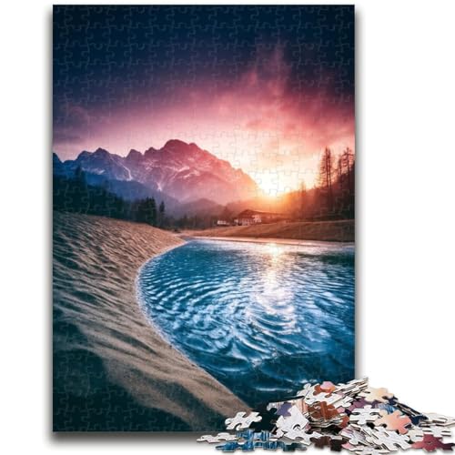 Puzzle für Erwachsene 1000 Teile Schöne Berge und Seen, Dekomprimierendes intellektuelles Lernspielzeug, Geburtstagsgeschenk, Geschenke 26X38CM Puzzle für Erwachsene 1000 Teile Schöne Berge und Seen, Dekomprimierendes intellektuelles Lernspielzeug, Geburtstagsgeschenk, Geschenke 26X38CM von ZKYUBEK