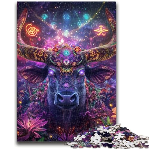 Puzzle für Erwachsene 1000 Teile Stiergöttin, anspruchsvolle Familienaktivitätsspiele, DIY-Spielzeug für Heimwanddekorationsgeschenke, 50x75cm Puzzle für Erwachsene 1000 Teile Stiergöttin, anspruchsvolle Familienaktivitätsspiele, DIY-Spielzeug für Heimwanddekorationsgeschenke, 50x75cm von ZKYUBEK