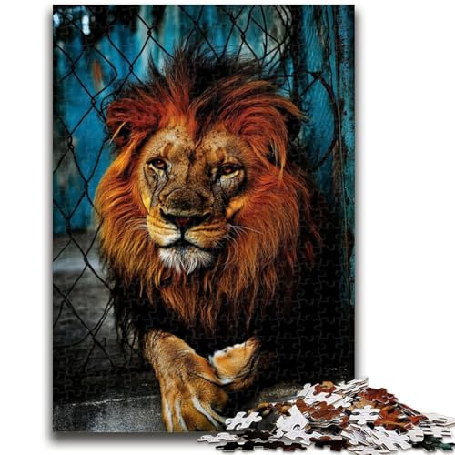 Puzzle für Erwachsene 1000 Teile Tierlöwe, anspruchsvolle Familienaktivitätsspiele, DIY-Spielzeug für Heimwanddekorationsgeschenke, 50x75cm Puzzle für Erwachsene 1000 Teile Tierlöwe, anspruchsvolle Familienaktivitätsspiele, DIY-Spielzeug für Heimwanddekorationsgeschenke, 50x75cm von ZKYUBEK