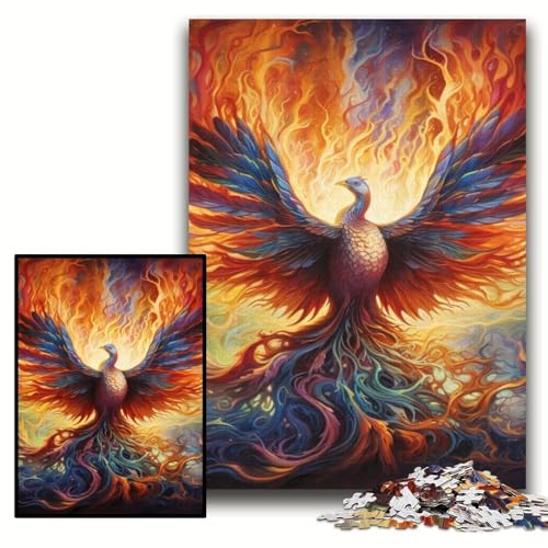 Puzzle für Erwachsene Phoenix Holzpuzzle 50x75cm Weihnachten, Halloween, Ostern, Neujahr Puzzle für Erwachsene Phoenix Holzpuzzle 50x75cm Weihnachten, Halloween, Ostern, Neujahr von ZKYUBEK