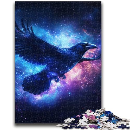 Puzzle für Erwachsene und Jugendliche, 1000 Teile, magische Krähe, Lernspiele, Heimdekoration, geeignet für die Schreibtischdekoration, 26x38cm Puzzle für Erwachsene und Jugendliche, 1000 Teile, magische Krähe, Lernspiele, Heimdekoration, geeignet für die Schreibtischdekoration, 26x38cm von ZKYUBEK