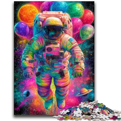 Puzzle für Jugendliche, 1000 Teile, Astronaut, für und ab 14 Jahren, pädagogisches Lernspielzeug, Familienspiele, Geburtstagsgeschenk, 50x75cm von ZKYUBEK