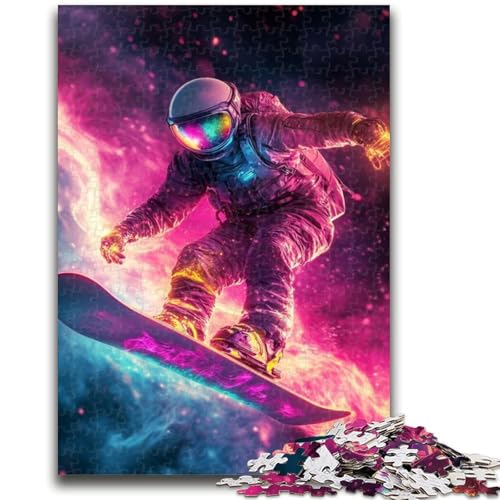 Puzzle für Jugendliche, 1000 Teile, Astronauten-Surfen, für und ab 14 Jahren, pädagogisches Lernspielzeug, Familienspiele, Geburtstagsgeschenk, 26x38cm Puzzle für Jugendliche, 1000 Teile, Astronauten-Surfen, für und ab 14 Jahren, pädagogisches Lernspielzeug, Familienspiele, Geburtstagsgeschenk, 26x38cm von ZKYUBEK