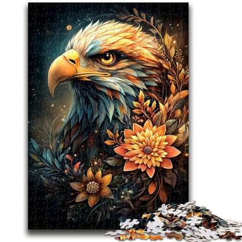 Puzzle für Jugendliche, 1000 Teile, Blumenadler, Spielzeug, Lernspiele, Stressabbau, tolle Geschenke und Spielzeuge, 50x75cm Puzzle für Jugendliche, 1000 Teile, Blumenadler, Spielzeug, Lernspiele, Stressabbau, tolle Geschenke und Spielzeuge, 50x75cm von ZKYUBEK