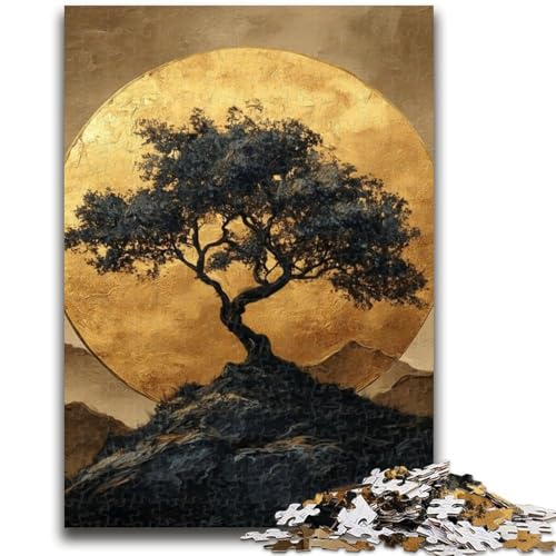 Puzzle für Jugendliche, 1000 Teile, Goldener Baum, Spielzeug, Lernspiele, Stressabbau, tolle Geschenke und Spielzeuge, 26x38cm Puzzle für Jugendliche, 1000 Teile, Goldener Baum, Spielzeug, Lernspiele, Stressabbau, tolle Geschenke und Spielzeuge, 26x38cm von ZKYUBEK