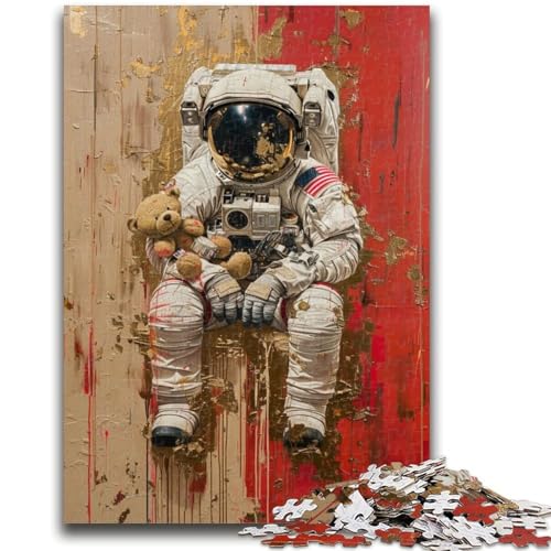 Puzzle für Jugendliche 1000 Teile Astronauten-Lernspiele Lernspiel für Geburtstag, Weihnachten für und ab 14 Jahren 26X38CM Puzzle für Jugendliche 1000 Teile Astronauten-Lernspiele Lernspiel für Geburtstag, Weihnachten für und ab 14 Jahren 26X38CM von ZKYUBEK