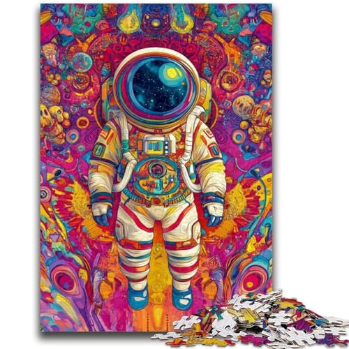 Puzzle für Jugendliche 1000 Teile Astronautentraum Lernspiele Lernspiel für Geburtstag, Weihnachten für und ab 14 Jahren 50X75CM von ZKYUBEK