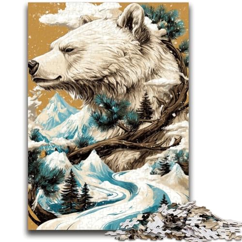 Puzzle für Jugendliche 1000 Teile Blumenadler Lernspiele Lernspiel für Geburtstag, Weihnachten für und ab 14 Jahren 50X75CM von ZKYUBEK