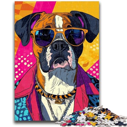 Puzzle für Jugendliche 1000 Teile Boxerhund Lernspiele Lernspiel für Geburtstag, Weihnachten für und ab 14 Jahren 26X38CM Puzzle für Jugendliche 1000 Teile Boxerhund Lernspiele Lernspiel für Geburtstag, Weihnachten für und ab 14 Jahren 26X38CM von ZKYUBEK