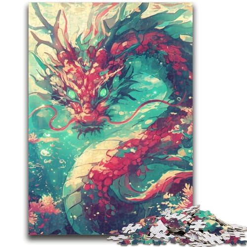 Puzzle für Jugendliche 1000 Teile Chinesischer Drache Lernspiele Lernspiel für Geburtstag, Weihnachten für und ab 14 Jahren 26X38CM Puzzle für Jugendliche 1000 Teile Chinesischer Drache Lernspiele Lernspiel für Geburtstag, Weihnachten für und ab 14 Jahren 26X38CM von ZKYUBEK